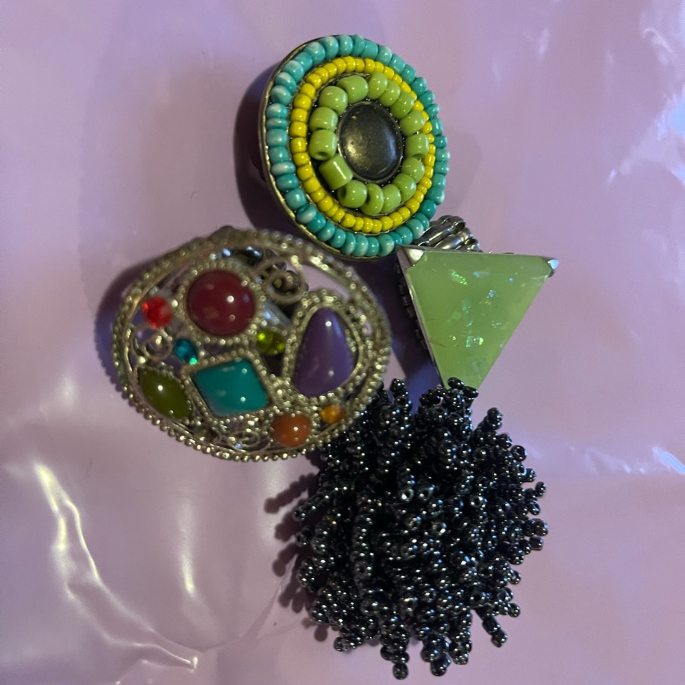 Costume jewelry rings